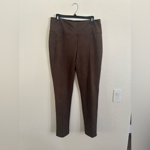 Andrew Marc Chocolate Ankle Pants - Picture 1 of 6